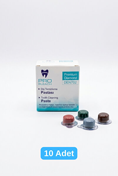 pro bleach Elmas Partiküllü Diş Temizleme Pastası 10 Adet | Yoğun Beyazlatıcı...