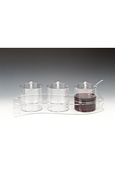 Zicco Triple Sauce and Jam Bowl with S Stand