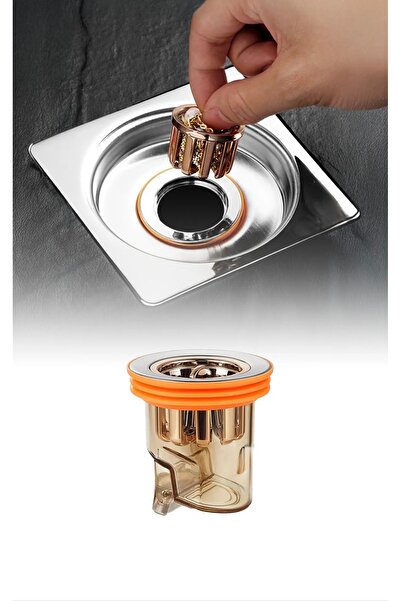 Hombak Koku Önleyici Çekvalfli Lavabo Banyo Gider Adaptörü Geri Akış ve Haşer...