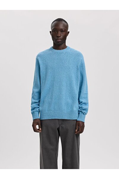 ANNARITA N Pullover mit Rundhalsausschnitt Baumwoll