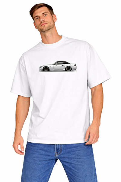 CAMBLYS Unisex Men's Car Front Anti Social Back Printed Oversize Thick Fabric...