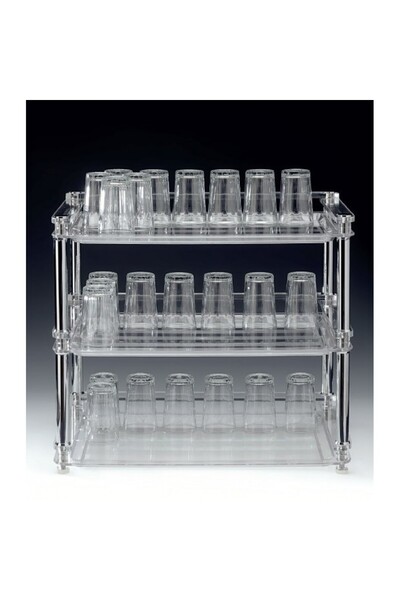 Generic Brand Three-Tier Cup Stand