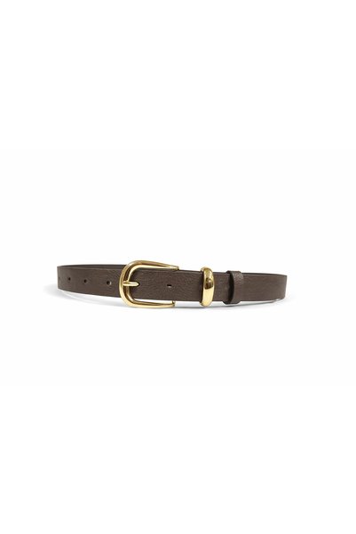 kemer krallığı Metal Detailed Oval Gold Buckled Brown Women's Belt – 1. Class Faux Leather , Classic and Stylish Design