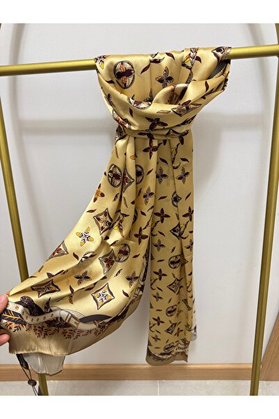 zesu co İthal İpek Şal İç Göstermeyen Kaymayan Tesettür Şal