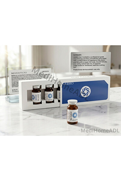 Gebro Hair Cocktail - Profesyonel Saç Mezoterapi Serumu - 1 Flakon x 10 ml