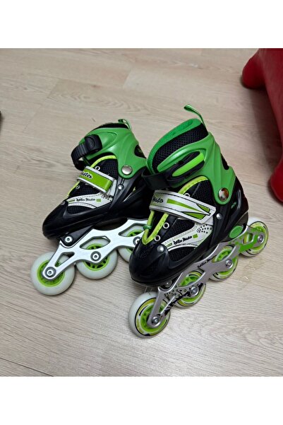 Kayra 31-34 Adjustable 2 in 1 Training Skating Silicone Wheel