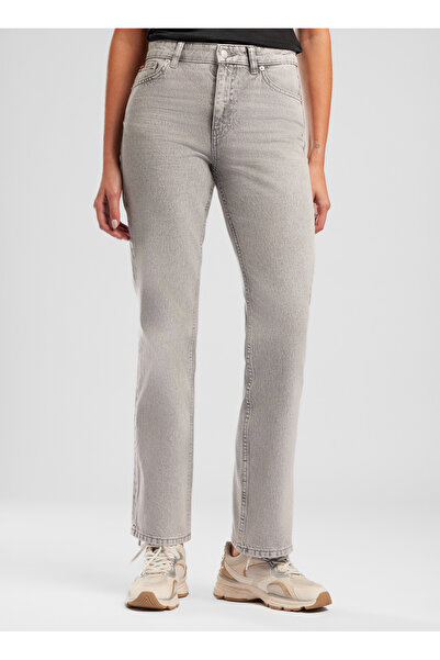 Lee Cooper Açık Gri Kadın Denim Pantolon 262 LCF 121010 NEW FOLEY VENOM