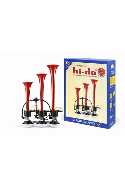 HIDO 3 borulu arap korna
