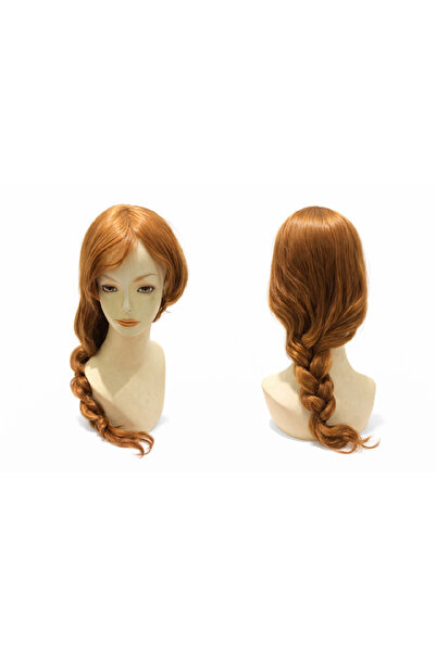 Genaric Light brown curly wig, 24 inches