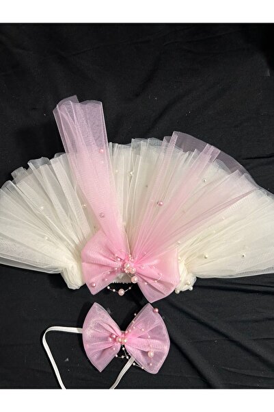 bba new trend Newborn Baby Girl Set 2 Pieces Beaded Tulle Tutu Butterfly Hair...