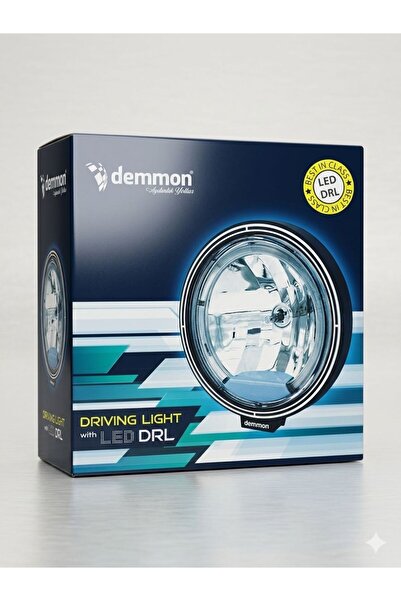 DEMMON yuvarlak halogen sis