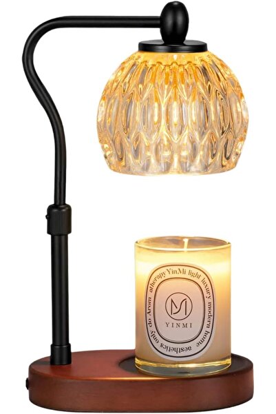 Arabest مصباح تدفئة الشموع مع مؤقت ومخفت إضاءة، مصابيح شموع معطرة قابلة لتعدي...