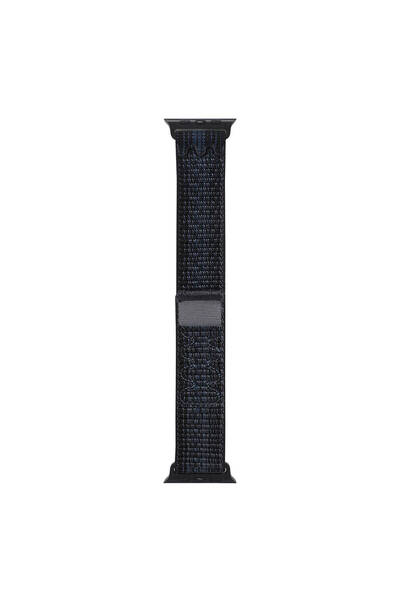 zore Watch 7 41mm Compatible Krd-91 Mesh Cord Strap Strap Cppl- Black