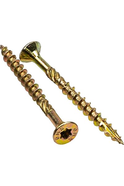 OEMN Wood Screws for Carpentry, Torx Head, TX30 - 6x160 mm 100 pcs/box