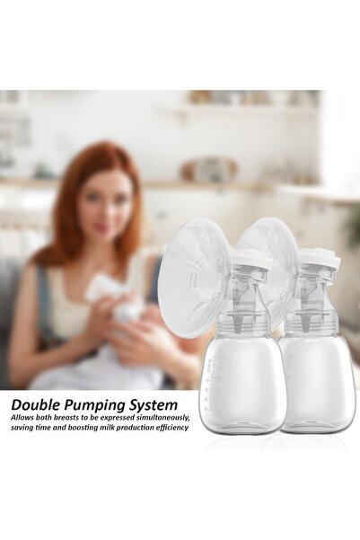 Cute n Cuddle Electric Breast Pump with Storage Box–Low Noise, 9 Levels & 3 Modes,Touch LED Display breastfeeding