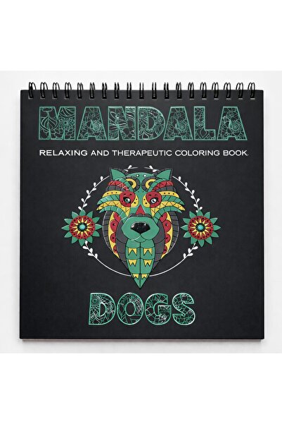 Libra Coloring book 31X31 Mandala - DOGS - 25 sheets 170g spiral