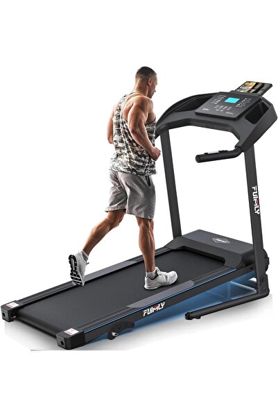 Yagud Incline Treadmill Foldable, Smart Portable Treadmills for Home with Bod...