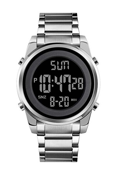 Generic Men's Digital Business Watch Stainless Steel Watch Band With Stopwatc...