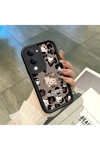 PATTERNOVA Vivo Y04/Y19/Y29S Uyumlu Eğlenceli Anime Desenli Sabit Kasa Darbey...
