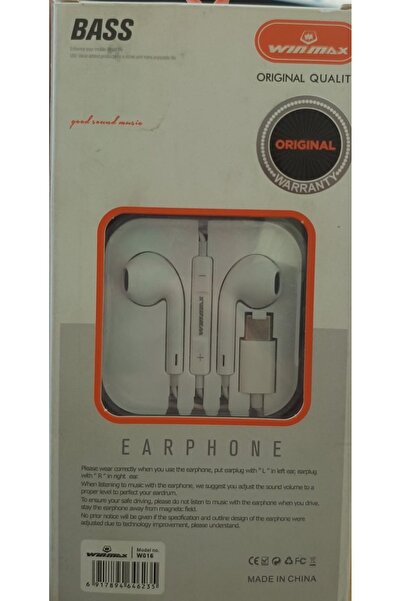 Generic Earphones – In-Ear Headphones with HD Sound & Inline Mic
