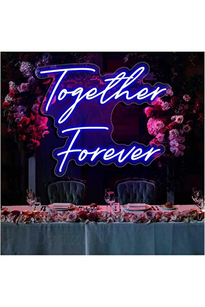 Slasa Always Neon Sign LED Light with 6mm Acrylic Base, 59x49cm Wedding Room ...