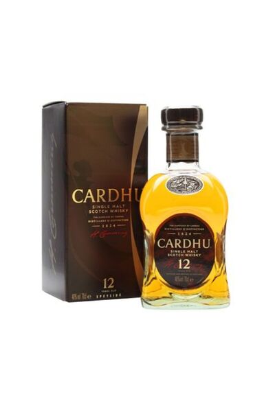 Cardhu 12 Ani Single Malt Scotch Whisky 40% 0.7l