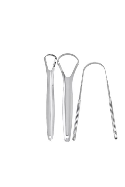 Arabest فرشاة تنظيف اللسان المحمولة المصنوعة من الفولاذ المقاوم للصدأ لإزالة ...