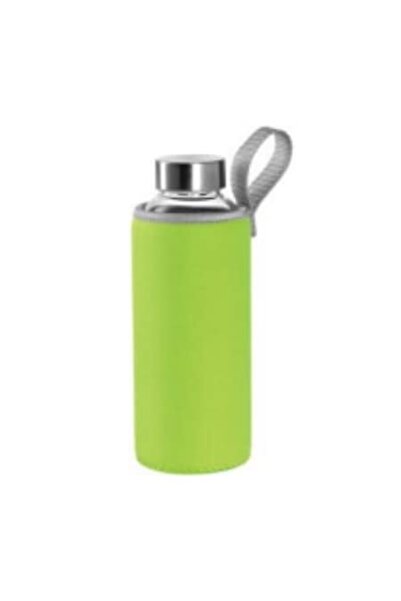 MONTANA To Go Bottle, 500 ml, Green Cover, Transparent
