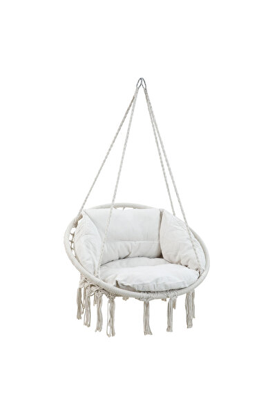 Maison Mex Garden/terrace swing POLY H.115/133 D.82/60 white