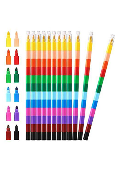 Amasawa 12-Pack Crayon Set