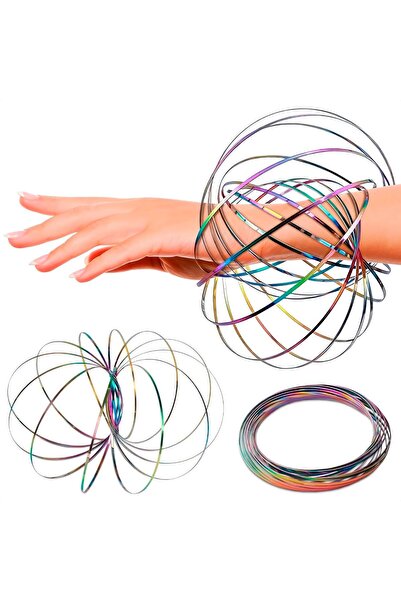 Arabest Flow Ring Spinner Ring Arm Toy 5.1" - Rust Resistant Stainless Steel ...