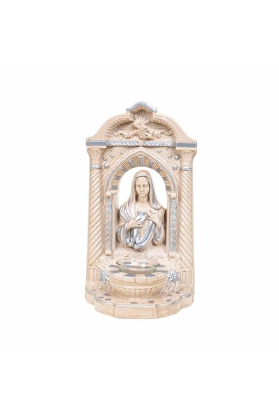 FOXMAG24 Large plaster candle, Our Lady model