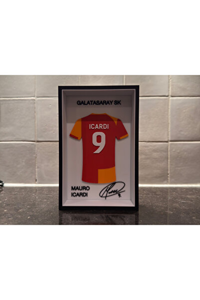 CASEY STORE Özel Tasarım 3D Çerçeveli Forma Tablosu - Fb-Gs-Bjk-Ts Taraftar H...