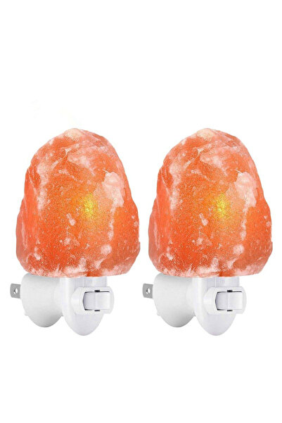 Other Himalayan Salt Lamp - Orange, 2 Pieces