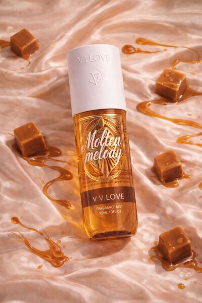 V.V LOVE Perfumed Body Spray 150 ml – Sweet Warm Feminine Aroma – Warm Caramel