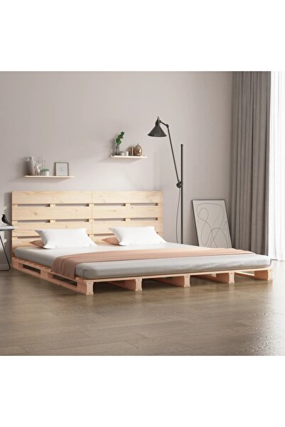 Concept Σκελετός κρεβατιού, 160x200 εκ., μασίφ ξύλο πεύκου