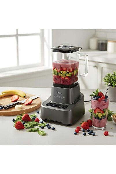 Zilan ZLN4310 2in1 Electric Blender and Chopper, Ice Crusher, Glass Jar, 1.6L...