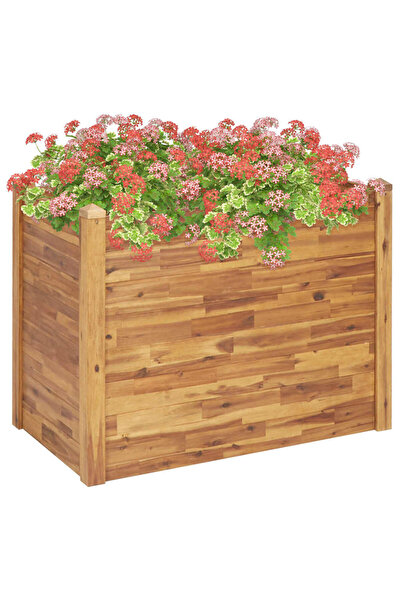 Concept Strat înălțat de grădină, 110x60x84 cm, lemn masiv de acacia