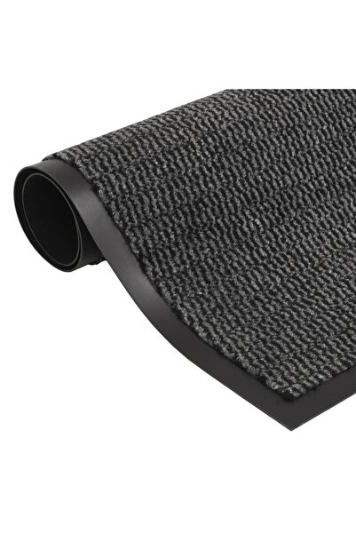 Concept Covoraș cu smocuri, antracit, 60x150 cm