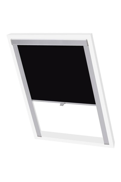 Concept Jaluzea opacă tip rulou, negru, CK02