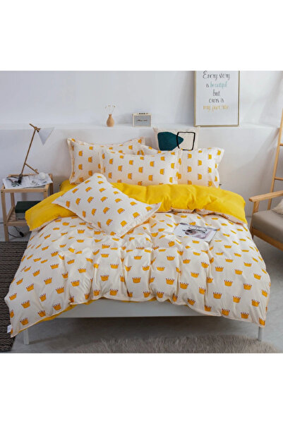 Other 4-Piece Floral Printed Bedding Set Cotton 200 x 230cm