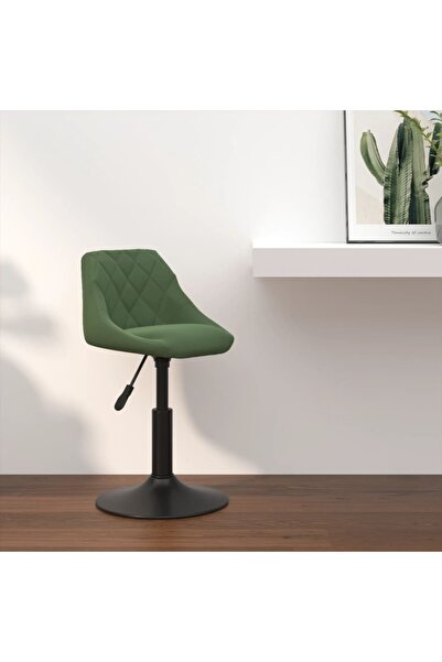 Concept Scaun de bar, verde închis, catifea