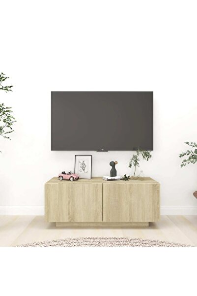 Concept Comodă TV, stejar sonoma, 100x35x40 cm, PAL