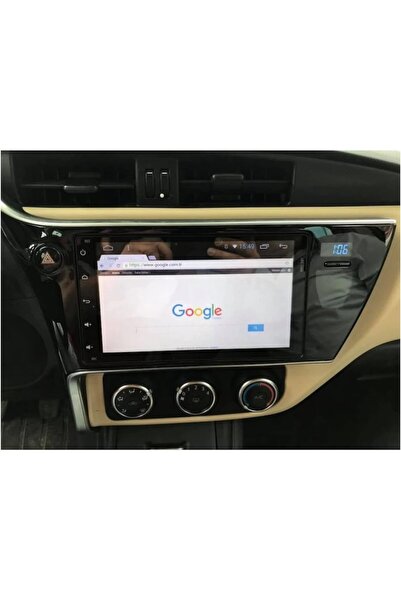 Generic شاشة سيارة أندرويد لتويوتا كورولا 2017 و2018 و2019، تدعم نظامي كاربلا...