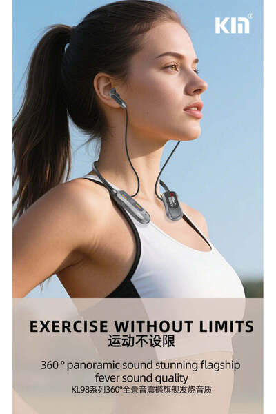 GENERAL KIN Wireless Sports Bluetooth Waterproof Headset