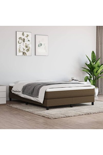 Concept Στρώμα κρεβατιού, σκούρο καφέ, 140x200x20 εκ., υφασμάτινο