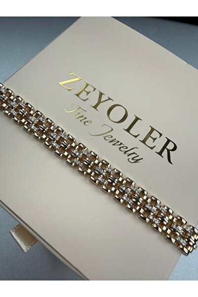 ZEYOLER FineJewelry Milano Örgü Gold Bileklik