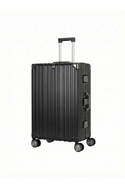 Sister Aluminum Hardside Luggage 20 24 28 Inch Available TSA Lock 3-Level Han...