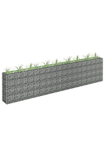 Concept Strat înălțat gabion, 360 x 30 x 90 cm, oțel galvanizat