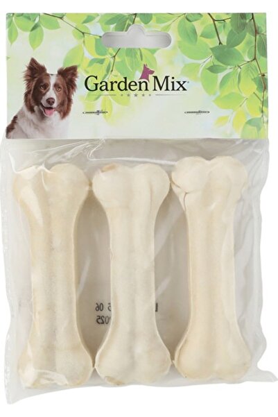 Gardenmix Garden Mix Sütlü Deri Kemik 10 cm 40-45 G3 Lü Paket Sptgl